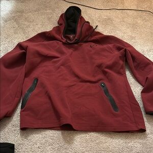 Take Life Further Men's Red Hoodie Jacket